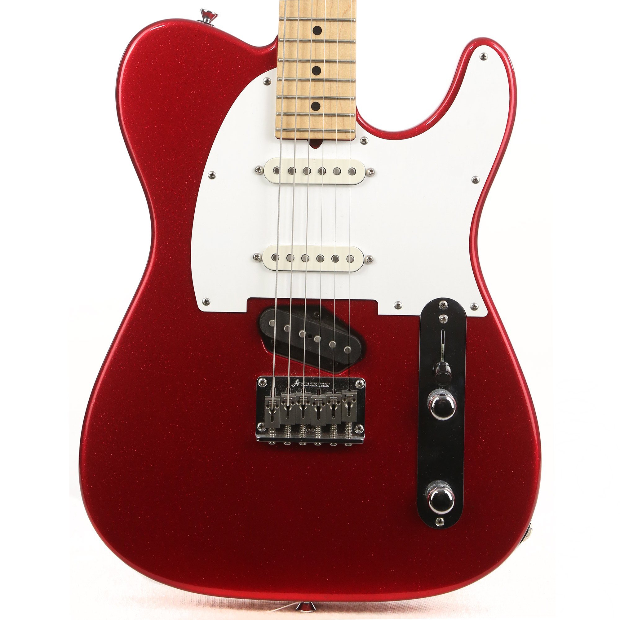 tom anderson guitars in ruby red